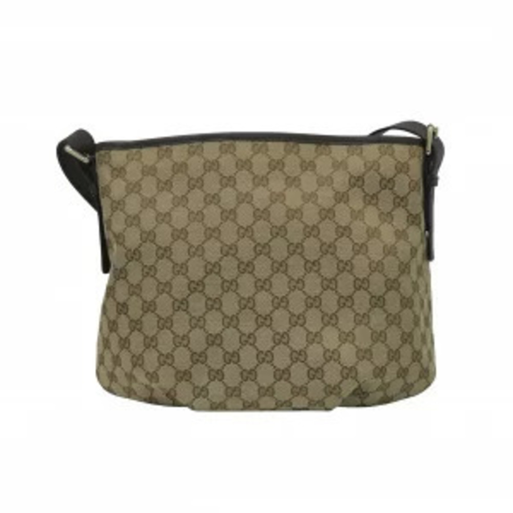 Gucci GG Bag Messenger Canvas Shoulder Brown